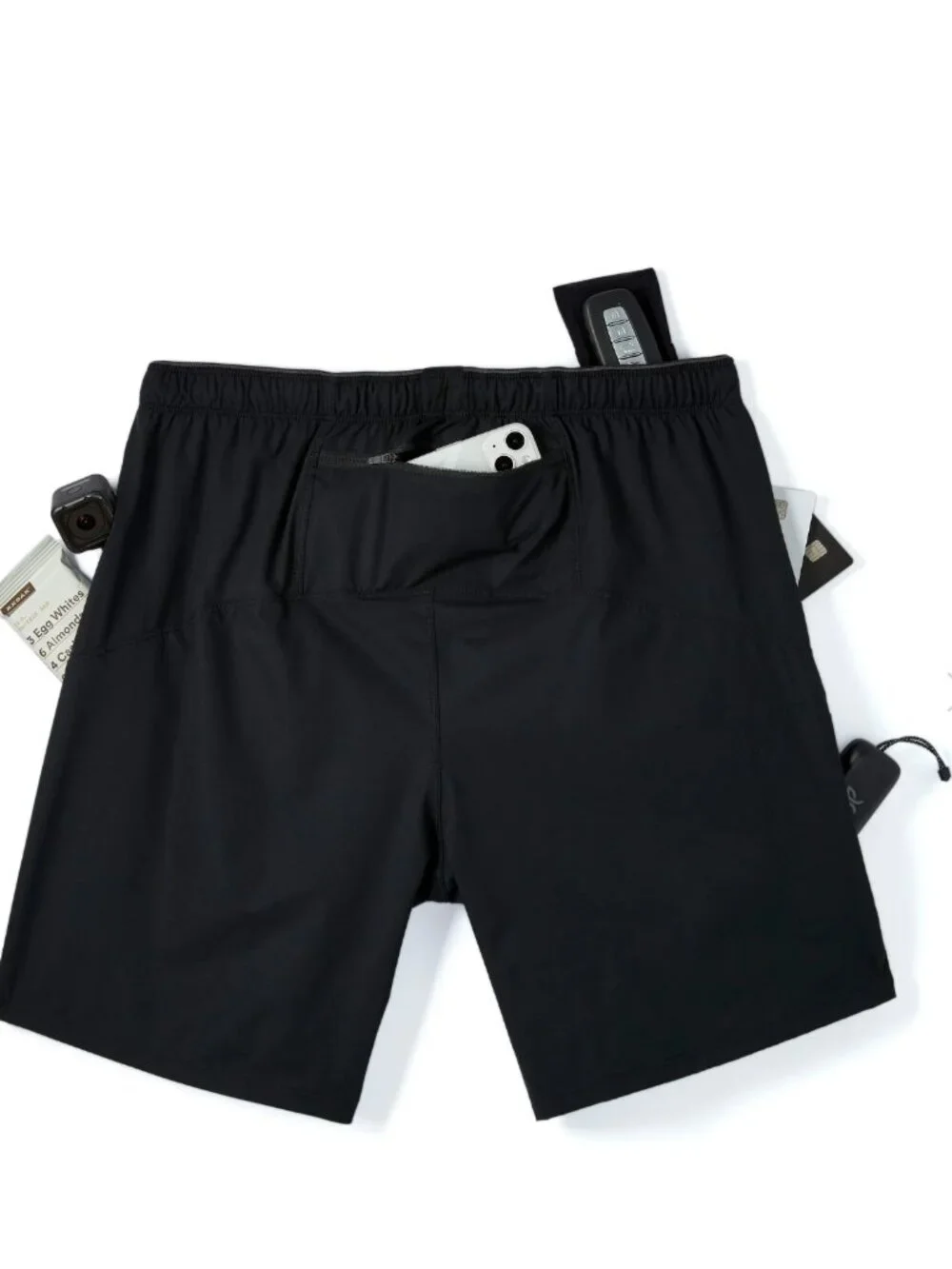 Path Projects Graves PX 7in Running Shorts - Men's Small - Black